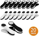 ARVO Soft Grip Clothes Pegs 20 Pack Black White Pastel Laundry Clip 6.9x2.2 cm view 2