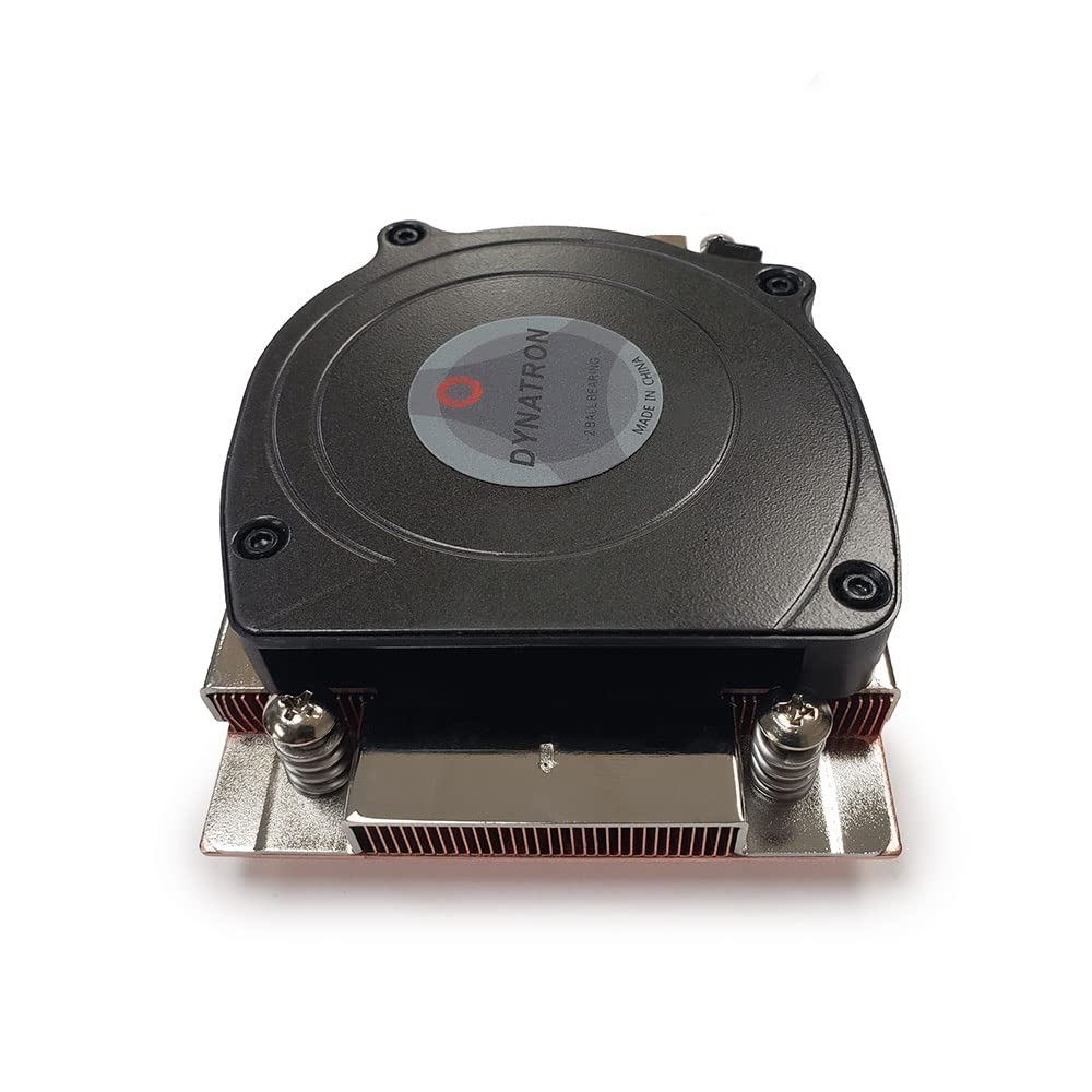 Ventirad 1U VC Base A45 Dynatron – Dissipateur Cuivre VC AM4/AM5 Jusqu'à 105W TDP – Pour Serveur 1U