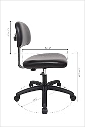 Chair Master Low Table Height Task Chair for