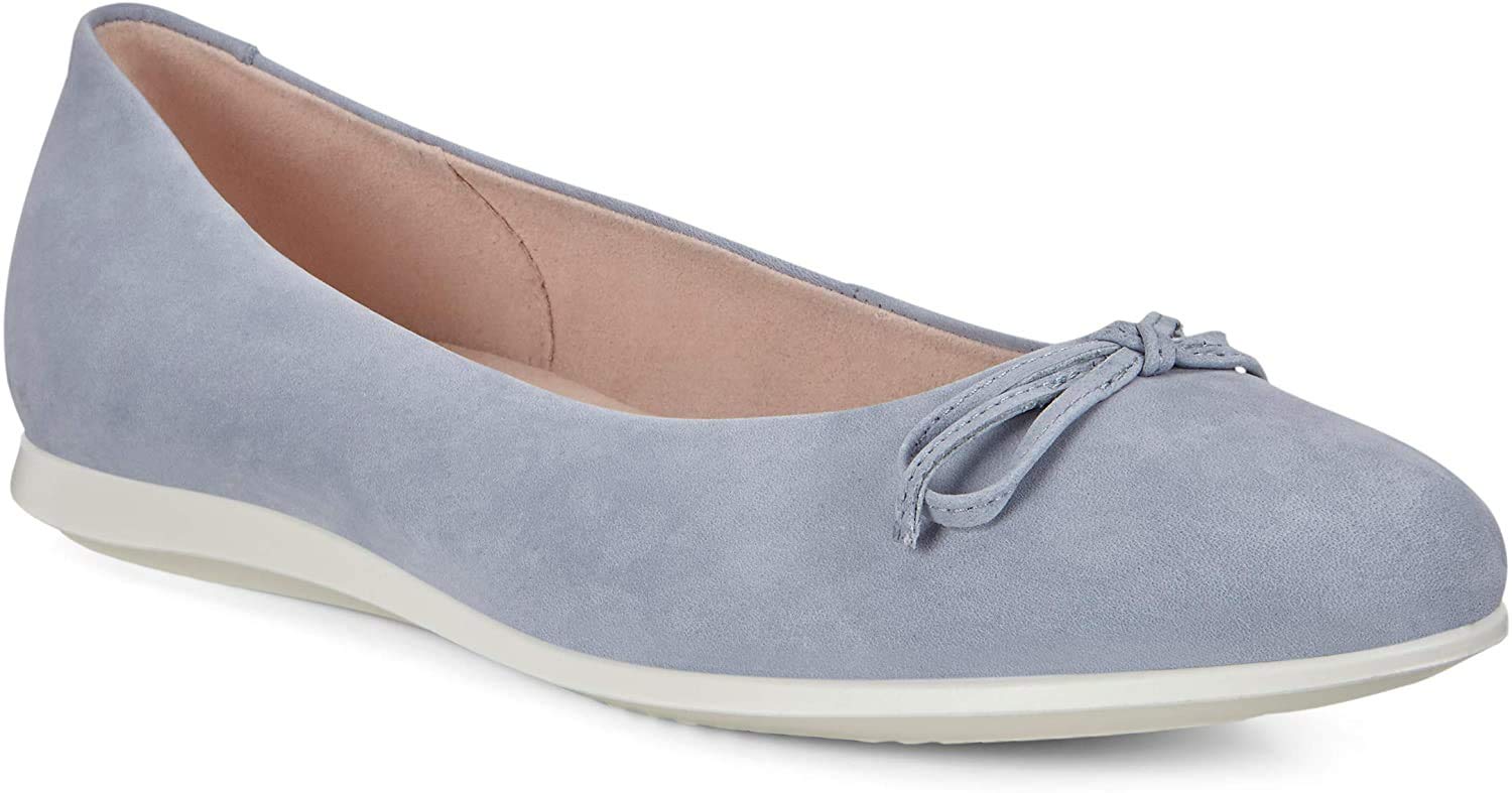 ecco touch ballerina flat