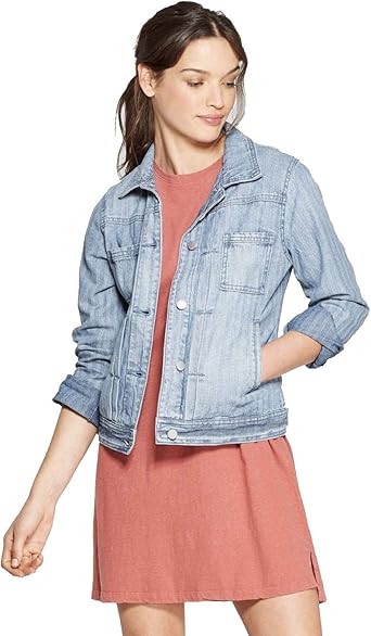 universal thread black denim jacket