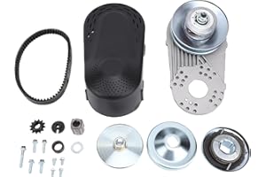 40 Series Torsion Converter Go Kart Clutch Set High Performance 1in 3/4in Driver Clutch Belt Kit for Go Karts ATVs UTVs with 