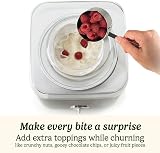 Cuisinart Ice Cream Deluxe ICE30BCU 2L Frozen Yogurt Sorbet Maker view 4
