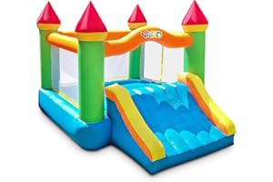 YARD Bounce House, Inflatable Bounce House with Slide for Kids 5-12, Bouncy House with Blower for Outdoor Backyard/Indoor, 12ft x 9ft x 8ft Bouncy Castle, Jump House for Adult Toddlers Kids Party