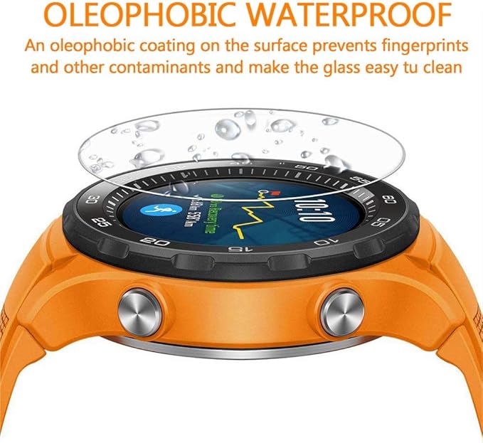 3X Protector de Pantalla Universal para Reloj 37 MM, Cristal ...