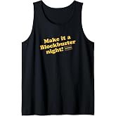 Blockbuster Make it a Blockbuster Night Vintage Video Rental Tank Top
