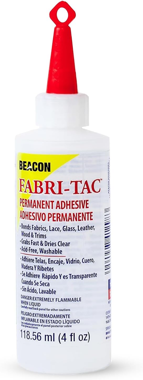 Fabri-Tac Beacon 4 Ounce Permanent Adhesive Brand Fabri-Tac