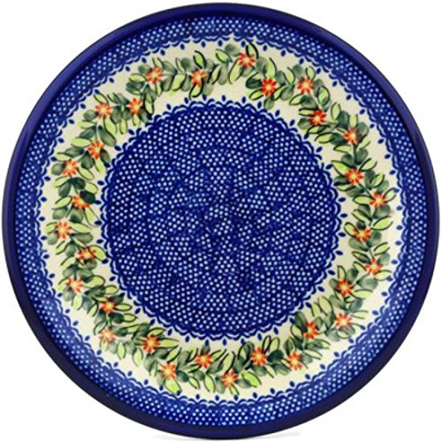 Click Here to See More Images Ceramika Bona H0604H Polish Pottery Ceramic Plate Hand Painted, 10-Inch