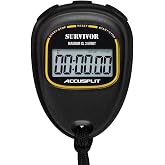 Accusplit New Survivor SX 2 Series Stopwatch, Black