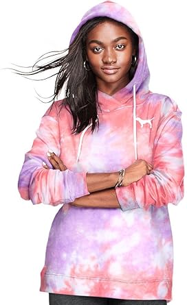 victoria secret tie dye sweatshirt