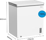 Midea 198L Chest Freezer with Convertible Refrigeration MDRC284FZE01 view 2