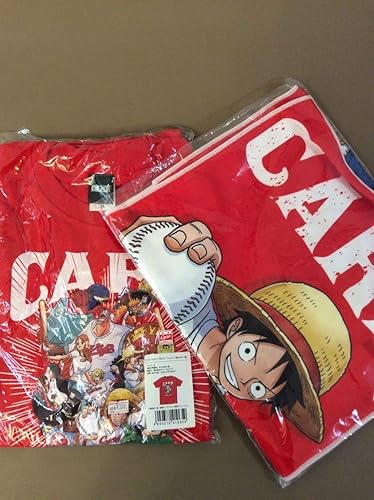 Amazon 広島カープ ワンピース 麦わらの一味 ｔシャツ M フェイスタオル ルフィ 303 おもちゃ ホビー