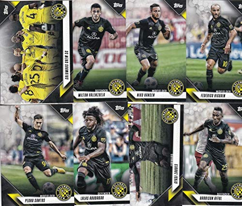 Columbus Crew 2019 Topps MLS Soccer Factory Sealed 8 Card Team Set with Federico Higuain and Gyasi Zardes Plus