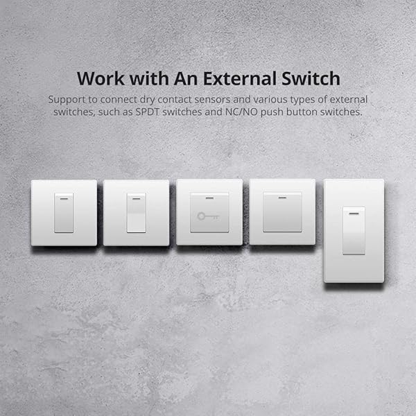 Sonoff MINI R2 Interruptor inteligente inalmbrico WiFi para Casa InteligenteFunciona con Alexa Google Home Assistant