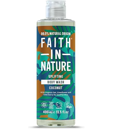 Amazon.com : Faith In Nature Coconut Shower Gel & Foam Bath, 13.5
