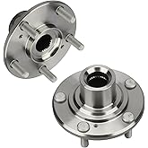 IRONTEK 44600-TA0-A00x2 Front Left and Right Wheel Hub FIT for Honda 2008-2012 Accord, 2010-2011 Accord Crosstour, 2012-2015 Crosstour, FIT for Acura 2009-2014 TSX 2PCS