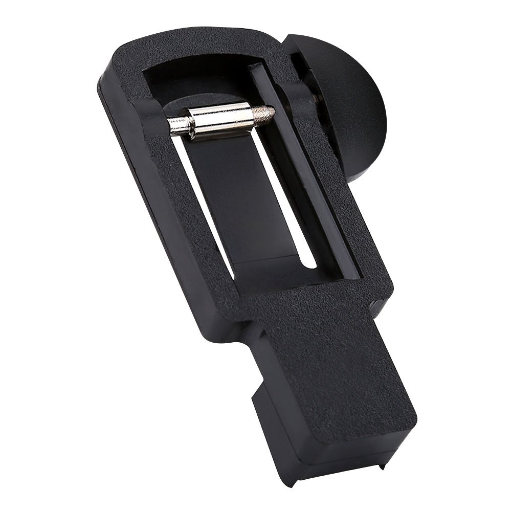 Drfeify Reed Trimmer for Saxophone Clarinet, Professional Alto Soprano Tenor Sax Reed Cutter Repair Tool with Adjustable Knob (for Alto Sax)