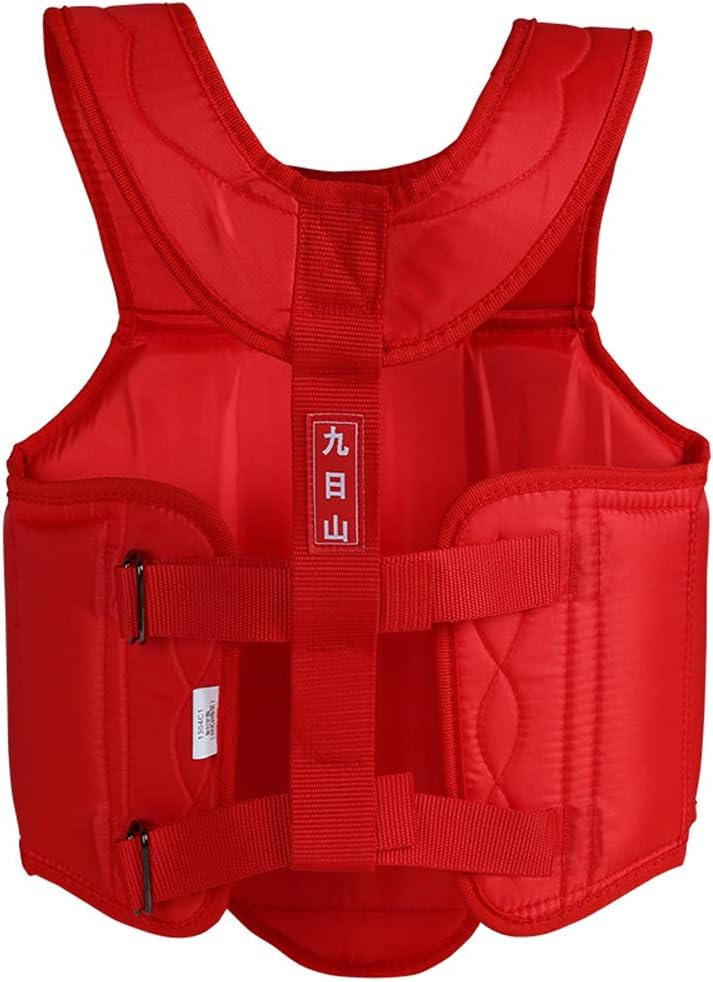 Wesing Martial Arts Muay Thai Boxing Chest Protector MMA Sanda Chest Guard : Sports & Outdoors