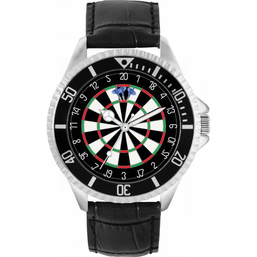 Toff London Mens Dartboard 180 Watch
