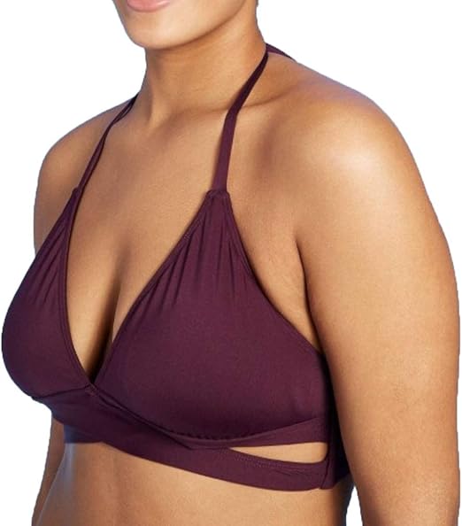 wrap halter top bikini