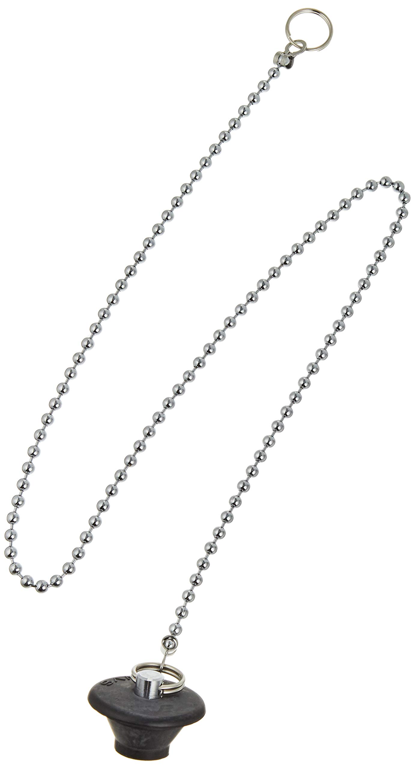 SANEI(サンエイ) バス用W式クサリ付きゴム栓 クサリ長さ670ｍｍ 4.5ｍｍ玉クサリ PH27-31商品画像