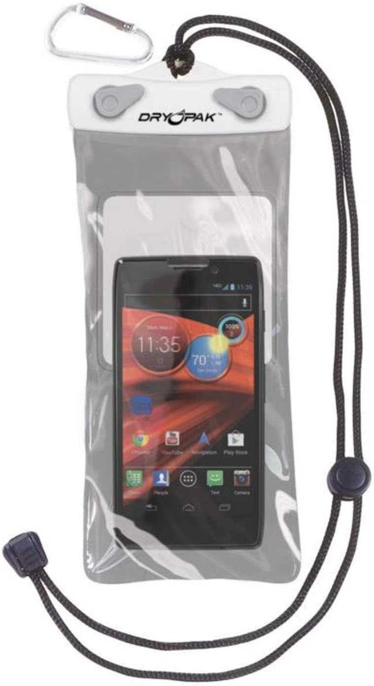 DRY PAK Dry Bag for iPhone, Android, Cell Phones, 4" x 7"