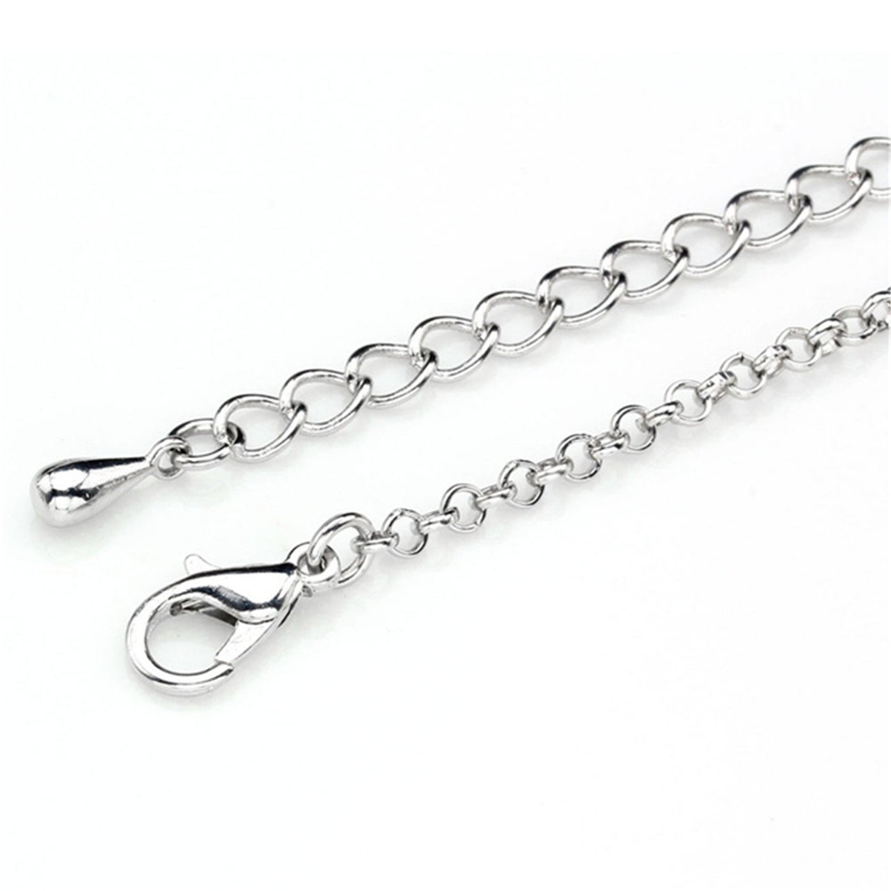 QGEM Bijoux Ensemble Pierre Chakra Collier de Pendentif Médaillon Locket Ouvert Hibou Géométrie avec 7pcs Boules + Bracelet