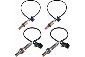 BLPEXTRM Oxygen O2 Sensor Upstream and Downstream Fits for Chevy GMC Avalanche Silverado Sierra 1500 Classic Suburban Yukon XL 1500 2500 Tahoe 4.3L 4.8L 5.3L 6.0L 2006-07, for Cadillac Escalade 6.2L 2007 4PCS