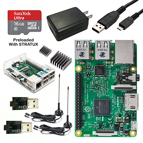 Vilros Raspberry Pi Dual Channel Aviation Weather & Traffic Receiver Kit