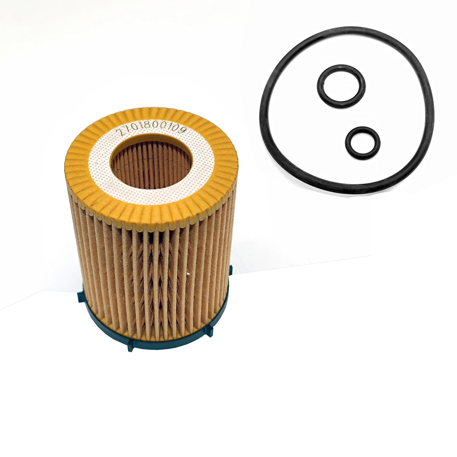 Photo 1 of AMCC Oil Filter Compatible with Mercedes-Benz M270 A220 B250 C300 C350E CLA250 E300 GLA250 GLC300 Metris SLC300 SLK300 Infiniti Q50 Q60 QX30 Replaces: 2701800009 2701800109