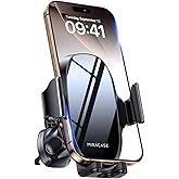 Miracase Upgraded-2nd Generation Universal Phone Holders for Your Car, 3 in 1 Air Vent Car Phone Holder Mount Compatible with