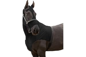 RESISTANCE Premium Horse Hood Pull-On with Face - Horse Sleazy Slickers and Horse Care Sheet