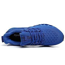 Ezkrwxn Men Running Shoes Breathable Comfort Light