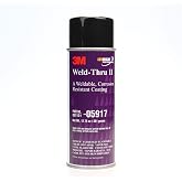 3M Weld-Thru Coating II, 05917, Resists Weld Spatter, 12.75 oz Net Wt/361 g | Zinc Based Aerosol Coating