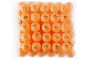 Ping Pong Balls,High-Performance Yellow 3-Star 40+ ABS Table Tennis Balls,Good Spin and Bounce Training Ping Pong for Beginne