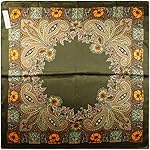 100% Polyester Silk Feeling 35" Kerchief Neck Scarf for Women by corciova 100% Polyester Silk Feeling 35" Kerchief Neck Scarf for Women by corciova