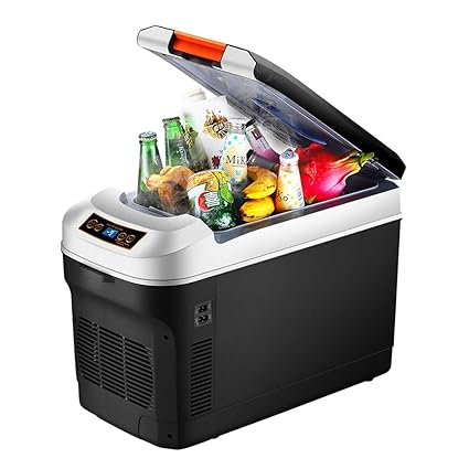 Nevera portátil 12V / 220V para refrigeradores de autos negros ...