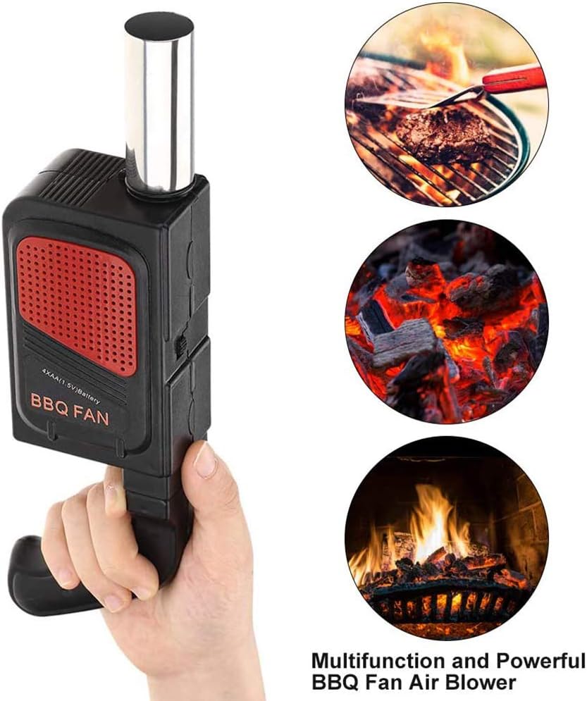 Review Portable Electric Blower, Handheld Electric BBQ Cooking Fan