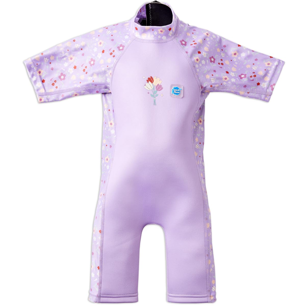 Splash About UV Sun and Sea Wetsuit, Lilac Spring, 4-6 Years