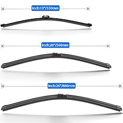 RAINTOK Windshield Wiper Blades Replacement for BMW