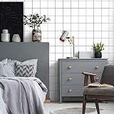 Decoroom Light Grey Self Adhesive Vinyl Wrap 30x300cm Peel and Stick Wallpaper view 3
