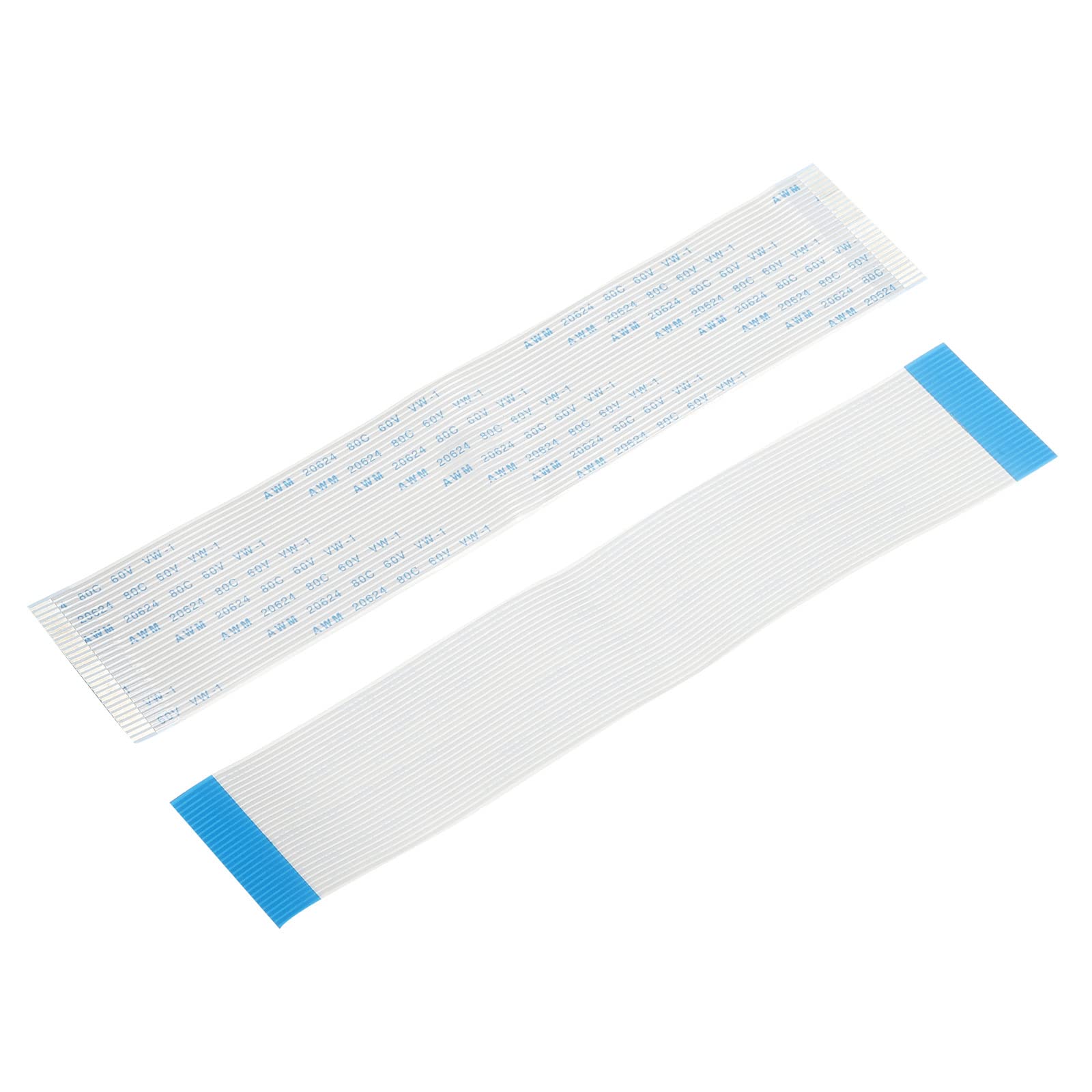 Photo 1 of MECCANIXITY Flexible Flat Cable Extension Ribbon Cables 28 Pins 1.0mm Pitch 150mm for 3D Printer, Laptop, Camera, Screen and DVD Player Connector A Type Pack of 4