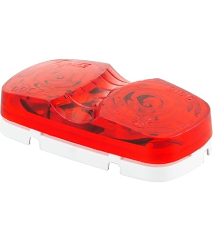 delittoページ 46793 - Two-Bulb Square-Corner Clearance Marker Light, Duramold