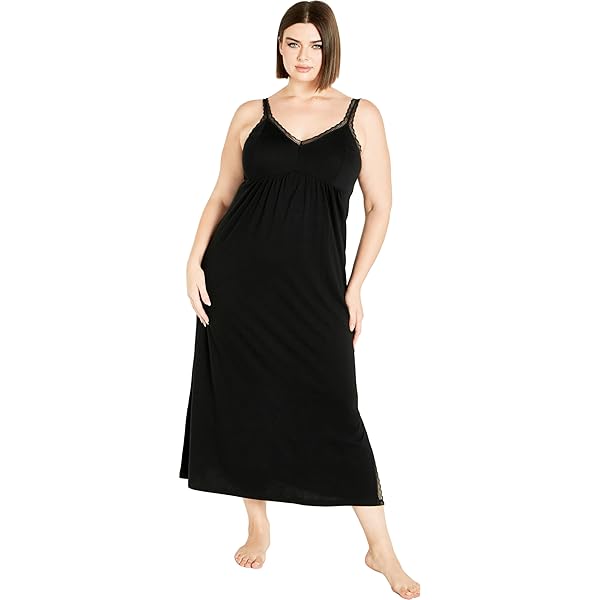 Avenue Women's Plus Size Kinsley Maxi Dress - Flutter Sleeve V-Neck With Drawstring Waist