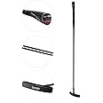 LEAGY Timeless Classic Golf Putter 35" Length - Putt Putt Style Two-Way Head and Premium Rubber Grip for Male & Female Right or Left Handed Golfers