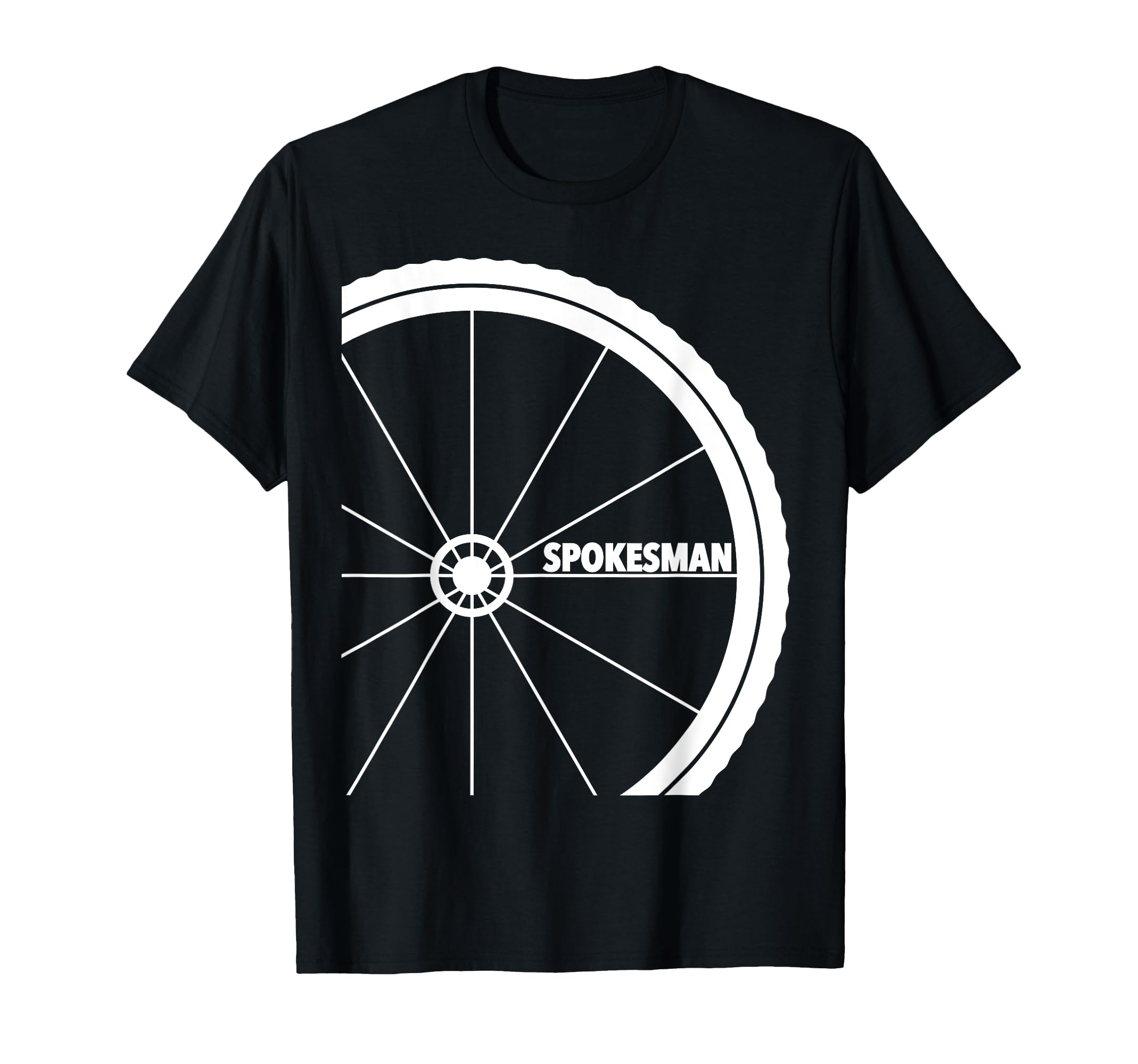 Cycling Spokesman Bike Bicycle Rider Cyclist Gear Funny T-Shirt