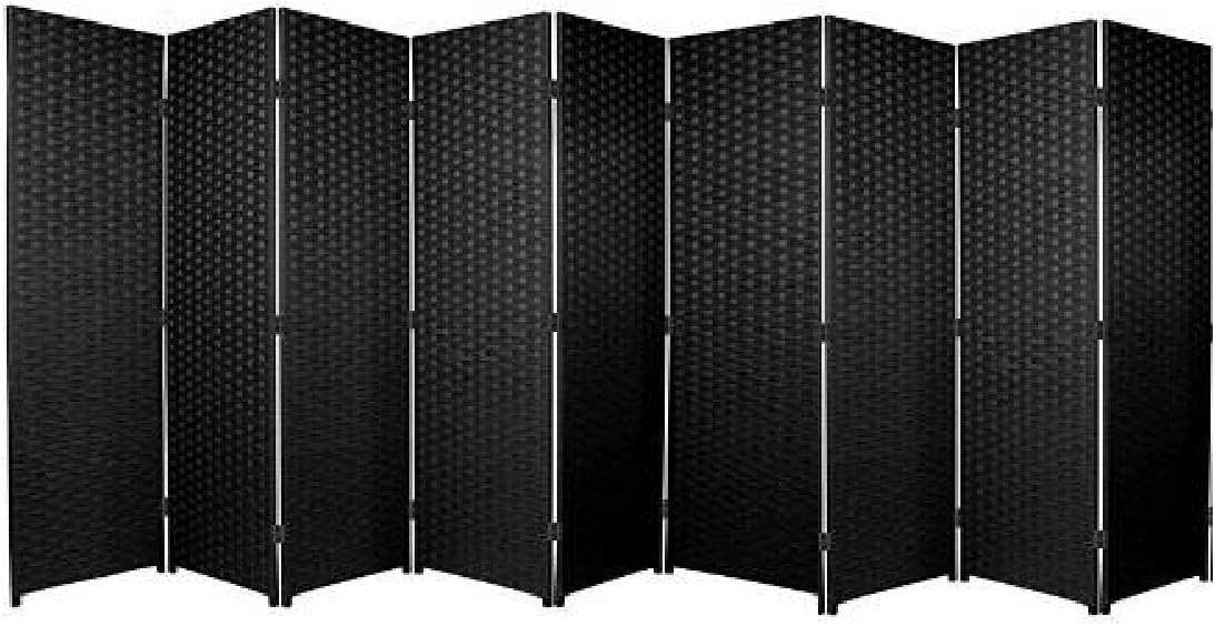 BlueBoxInnovations ENTWINE SQ Black Colour Handmade 9 Pane panel Room Divider/Splitter Screens