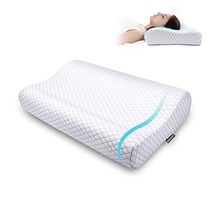Giiyoon Memory Foam Pillow Neck Support Pillows For Back Stomach