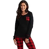 Little Blue House Womens Sleepwear Long Sleeve Pajama Tops