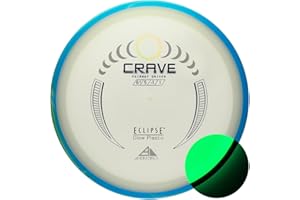 Axiom Discs Eclipse Glow 2.0 Crave Disc Golf Fairway Driver (Colors May Vary)